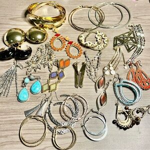 Vintage earring lot